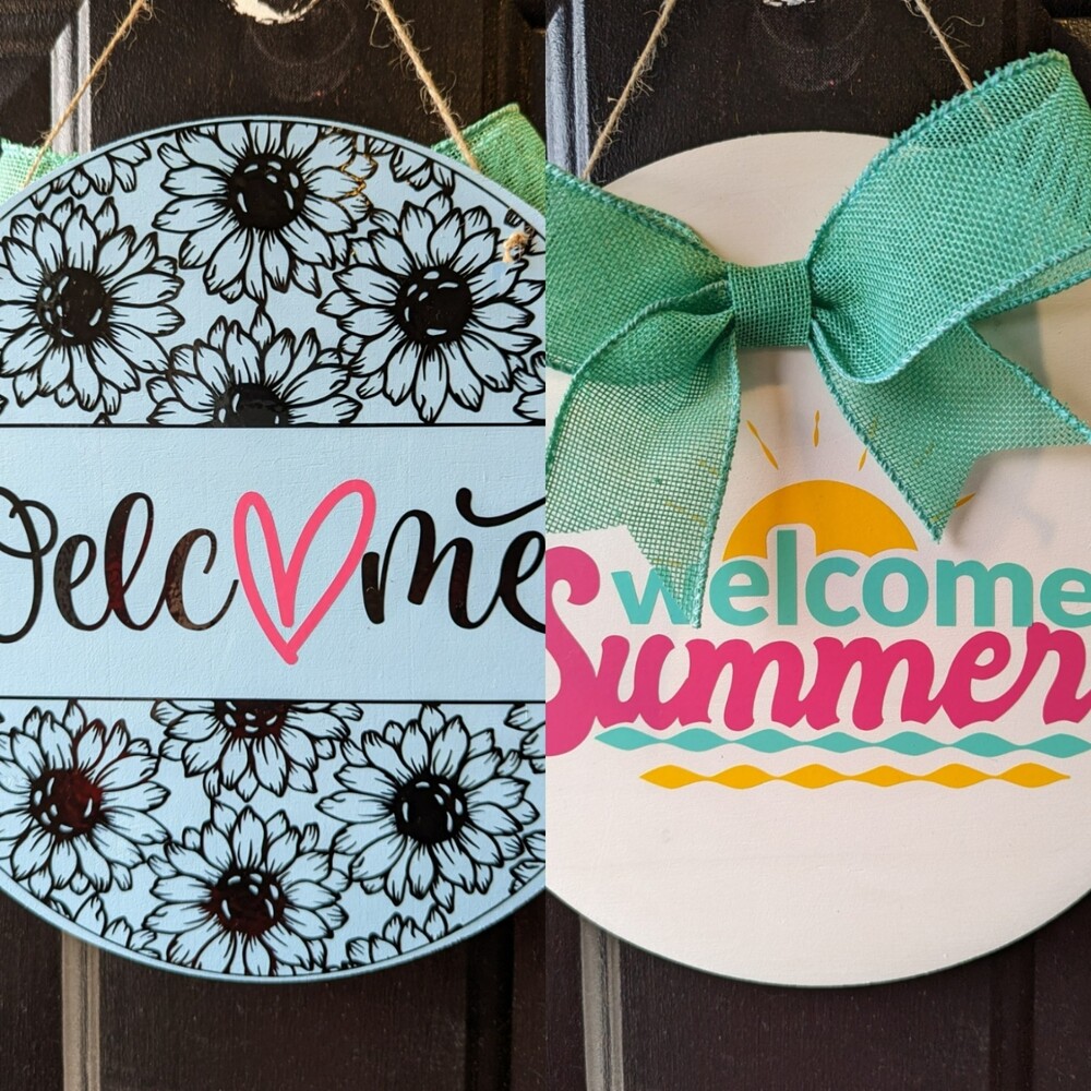 Wooden Signs / Home Decor Spring & Summer